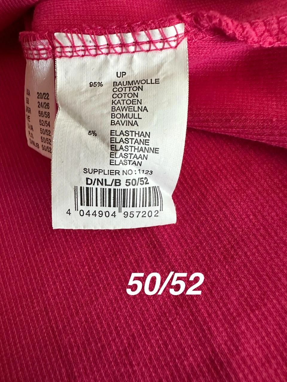 Ulla Popken 50/52 new top in fuchsia pink ribbed. – photo 6
